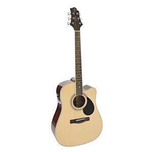 Greg Bennett G Series GD-101SCE Cutaway Natural Acoustic Electric Guitar